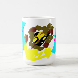 Lejonvågkonst Kaffemugg