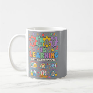 Lek är lärande tillbaka till skolan förskola försk kaffemugg