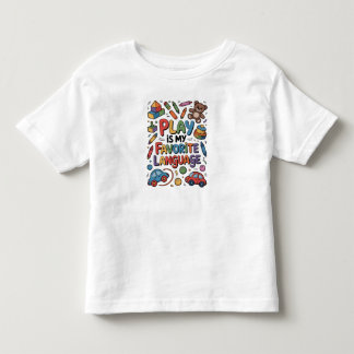 Lek är mitt favorit språk t shirt