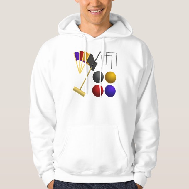 Lek av Croquetmanar Hoodie (Framsida)