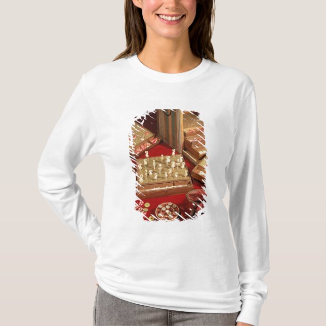 Lek av Dauphinlottoen som uppfinns av Louis XIV T-shirt (Framsida)