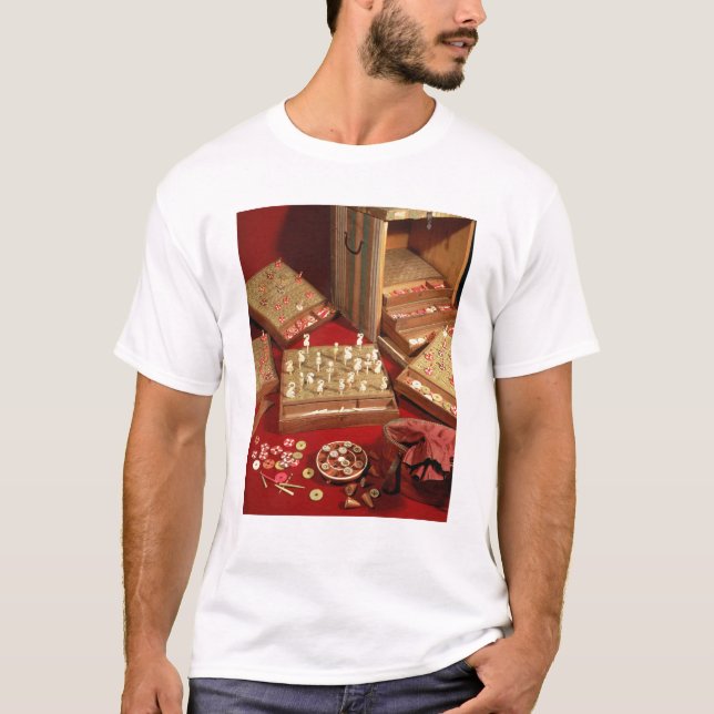 Lek av Dauphinlottoen som uppfinns av Louis XIV T Shirt (Framsida)
