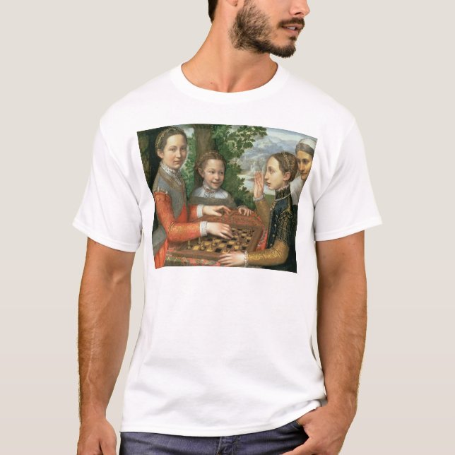Lek av schacket, 1555 tee shirt (Framsida)
