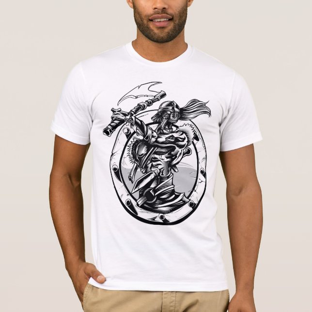 Lek av T-tröja för biskopsstolvitfotgängare Tee (Framsida)