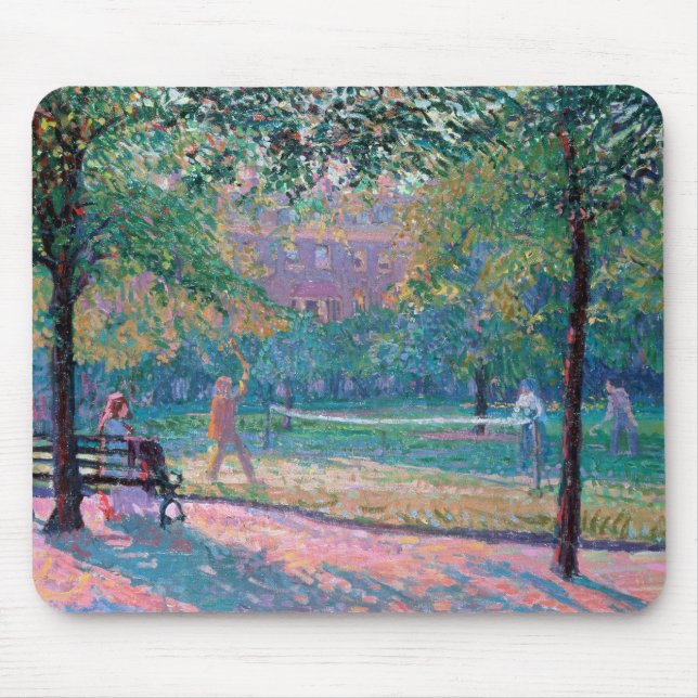 Lek av tennis musmatta (Framsidan)