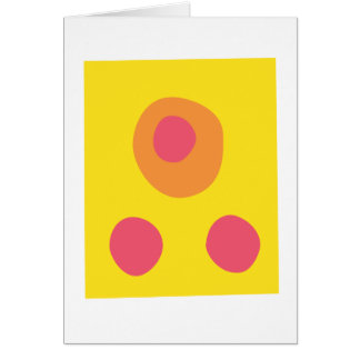 Lek-doh konst #2 hälsningskort