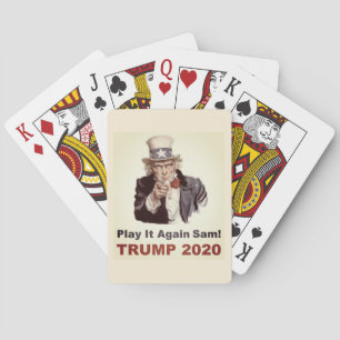 Lek för trumf 2020 det igen populära Sam Casinokort