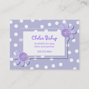 Lek för vintergrönablått- & vitpolka dots dater
