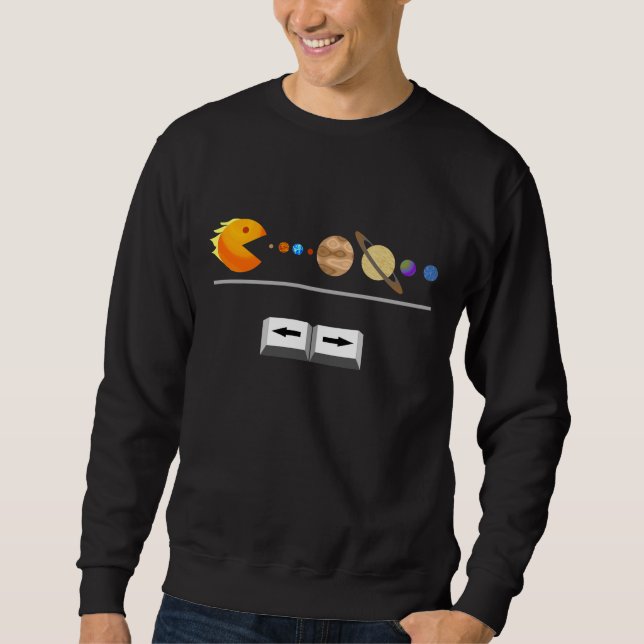 Lek med den roliga T-tröja för planet Sweatshirt (Framsida)