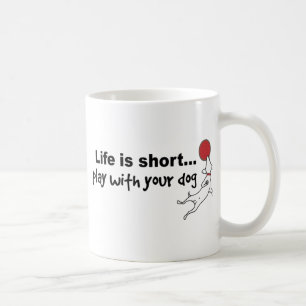 Lek med din hund kaffemugg