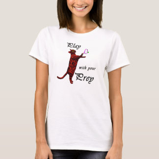 Lek med ditt rov (tennis) t shirt