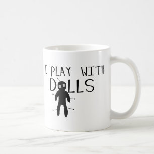 Lek med dockor kaffemugg