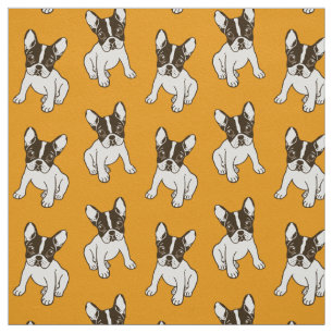 Lek med mig Frenchie design Tyg