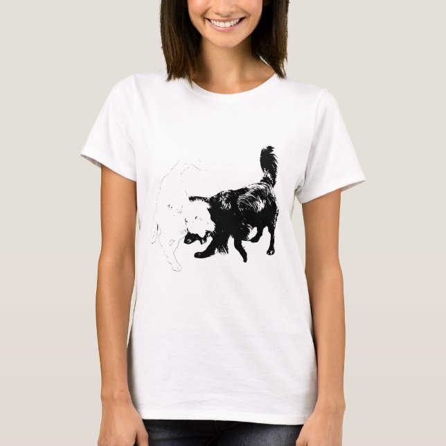 Lek möter lek t shirt (Framsida)