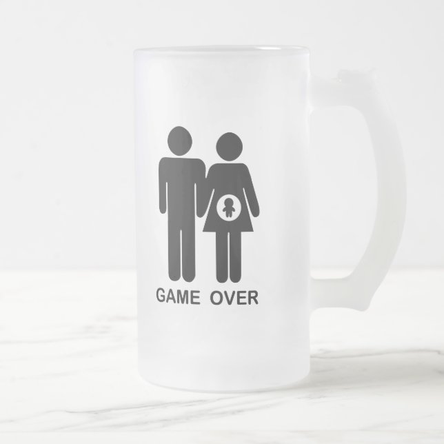 Lek över frostat ölglas (Höger)
