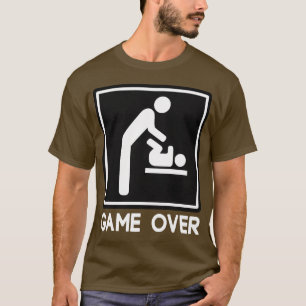 Lek över nyfödd bebis för förälderpappa tröja