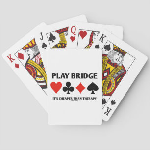 Lek överbryggar det är mer billig än terapi spel kort