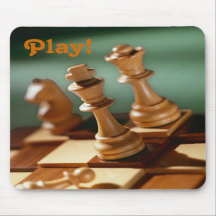 Lek! Schack Mousepad Musmatta