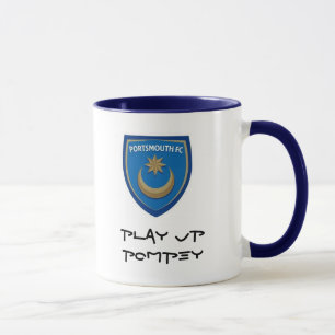 Lek upp den Pompey muggen Mugg