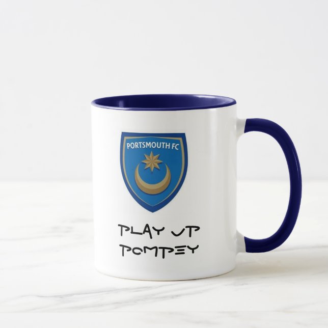 Lek upp den Pompey muggen Mugg (Höger)