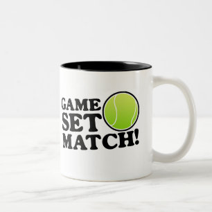 Lek uppsättning, match Två-Tonad mugg
