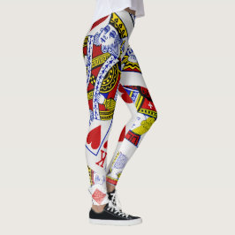 LEKA CARDS-2 LEGGINGS
