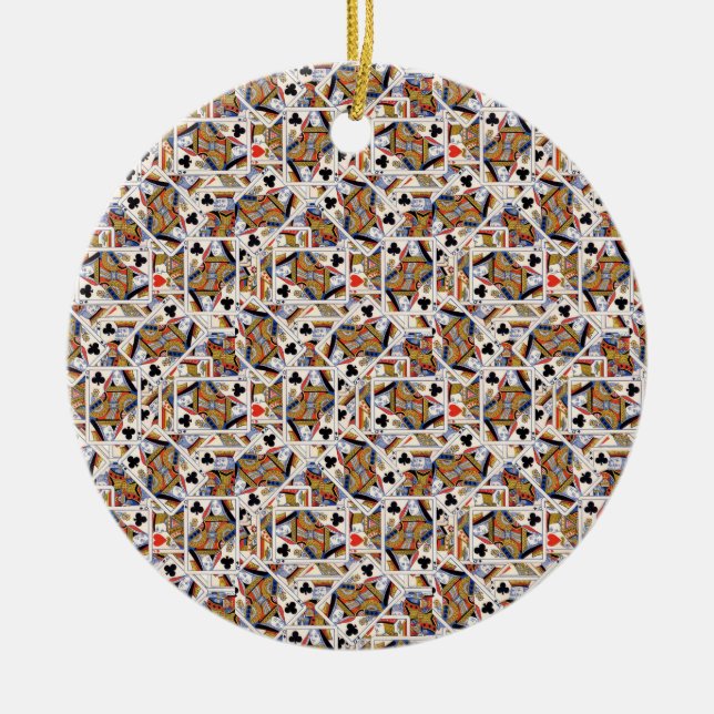 Leka den keramiska prydnaden för kort julgransprydnad keramik (Framsidan)