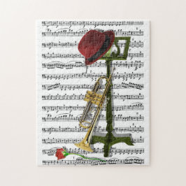 Leka den musikPuzzle. Pussel