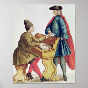 Leka det Venetian lotterit Poster