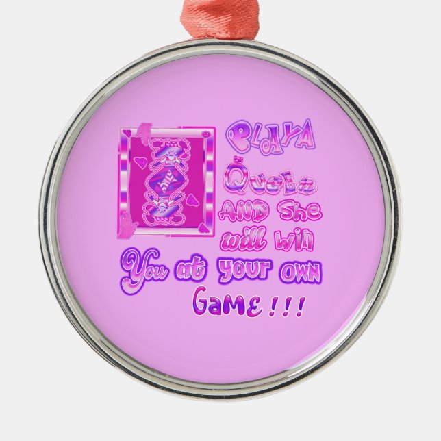 leka drottning keramisk ornament (Framsidan)