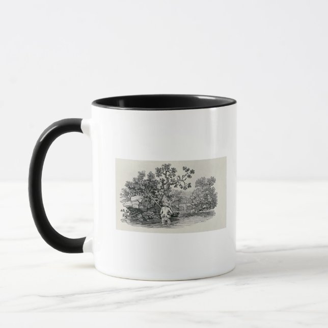 Leka en lax mugg (Vänster)