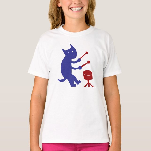 Leka en trumma t-shirt (Framsida)