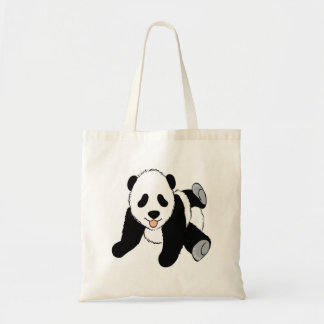 Leka för babypandaunge tygkasse