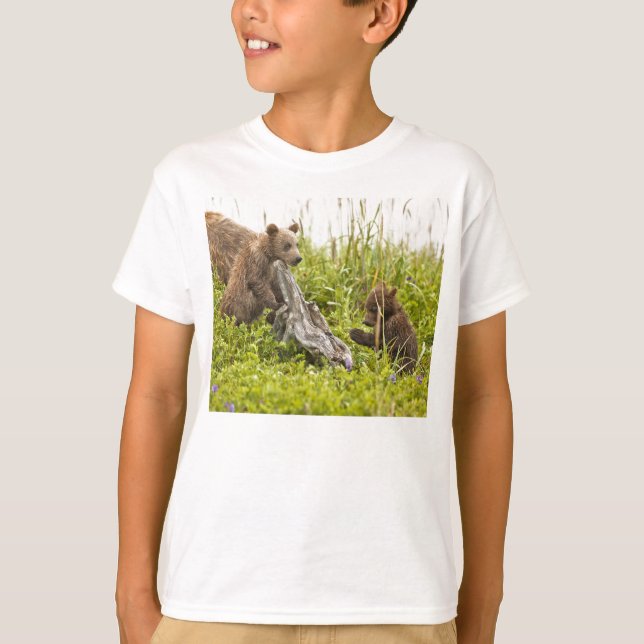 Leka för björnungar t shirt (Framsida)