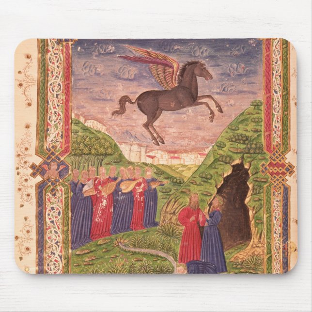 Leka för nio musor instrumenterar musmatta (Framsidan)