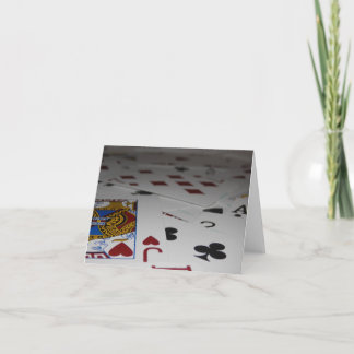 Leka förbigår kort notecard