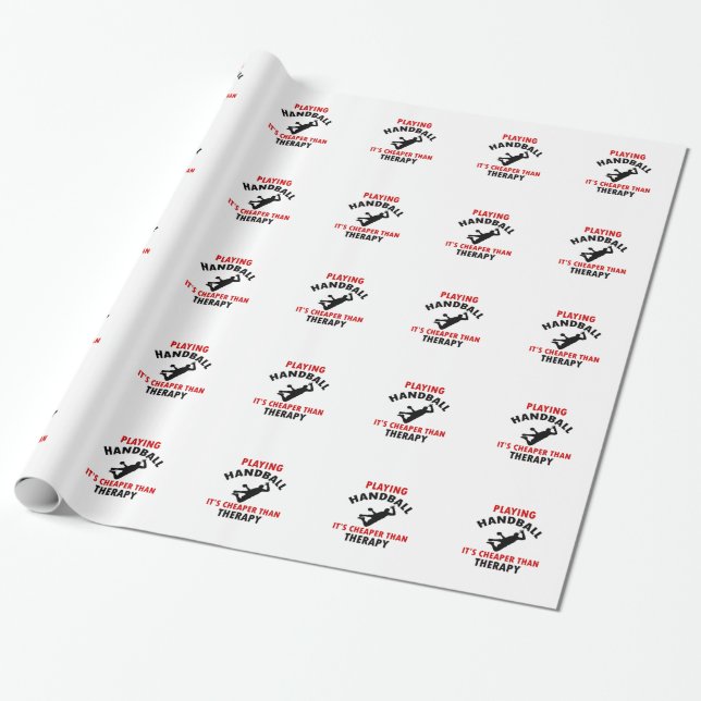 leka handboll presentpapper (Utrullad)