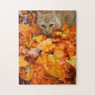 Leka i lövpussel, 28 cm x 36 cm, 252 st pussel