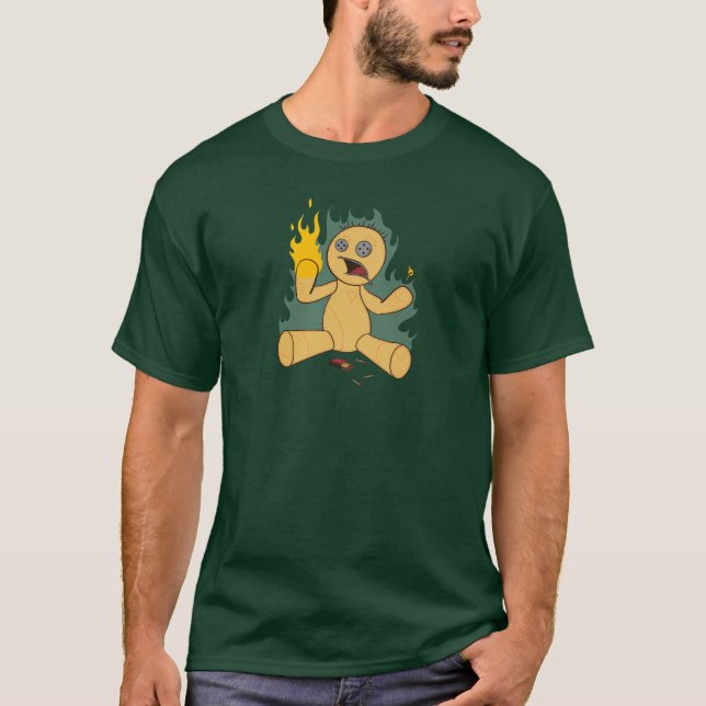 Leka inte med matcher tee shirt (Framsida)