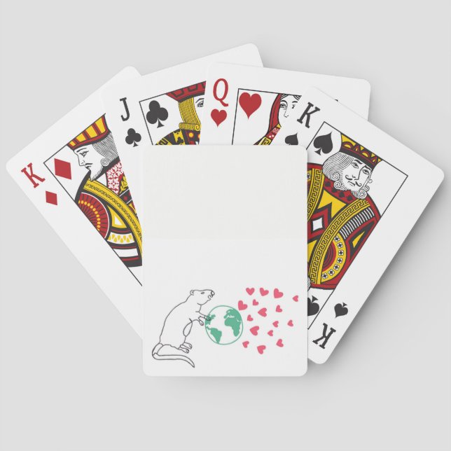 Leka kort casinokort (Baksidan)