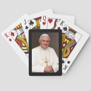 Leka kort för Pope Benedict XVI Spel Kort