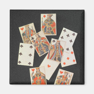 Leka kort magnet