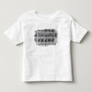 Leka kort som visar episoder tee shirt