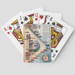 Leka kort - strukturera av frimurerit casinokort