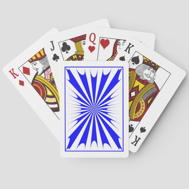 Leka kortbaksida casinokort (Baksidan)