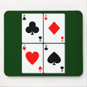 Leka kortet Mousepad Musmatta