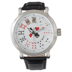 Leka kortklockan armbandsur