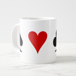 Leka kortkostymer jumbo mugg