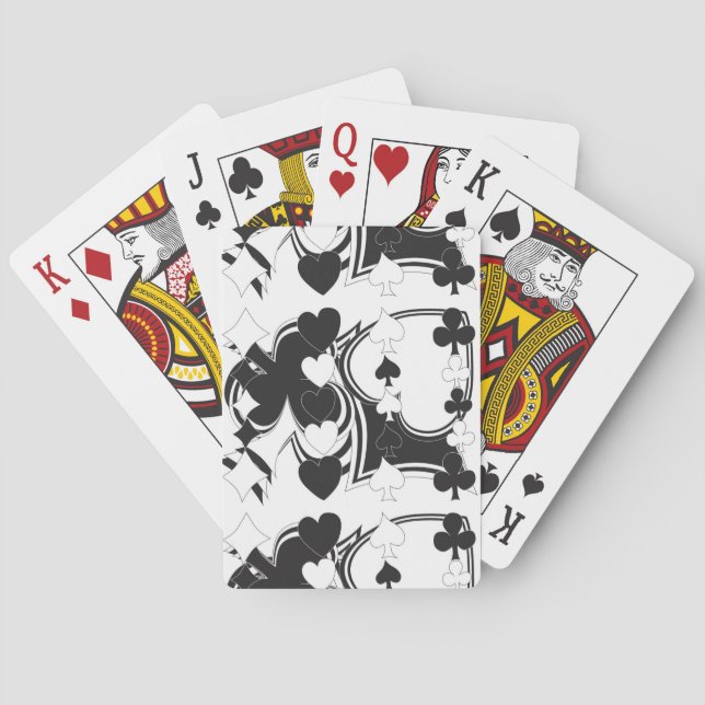 Leka kortsymboler spelkort (Baksidan)
