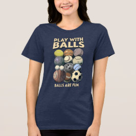 Leka med bollar! t shirt